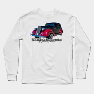 1936 Nash Ambassador 4 Door Sedan Long Sleeve T-Shirt